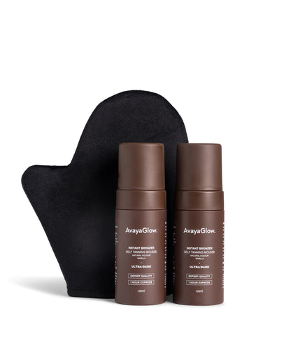 Ultra Dark Tanning Mousse Twin Pack