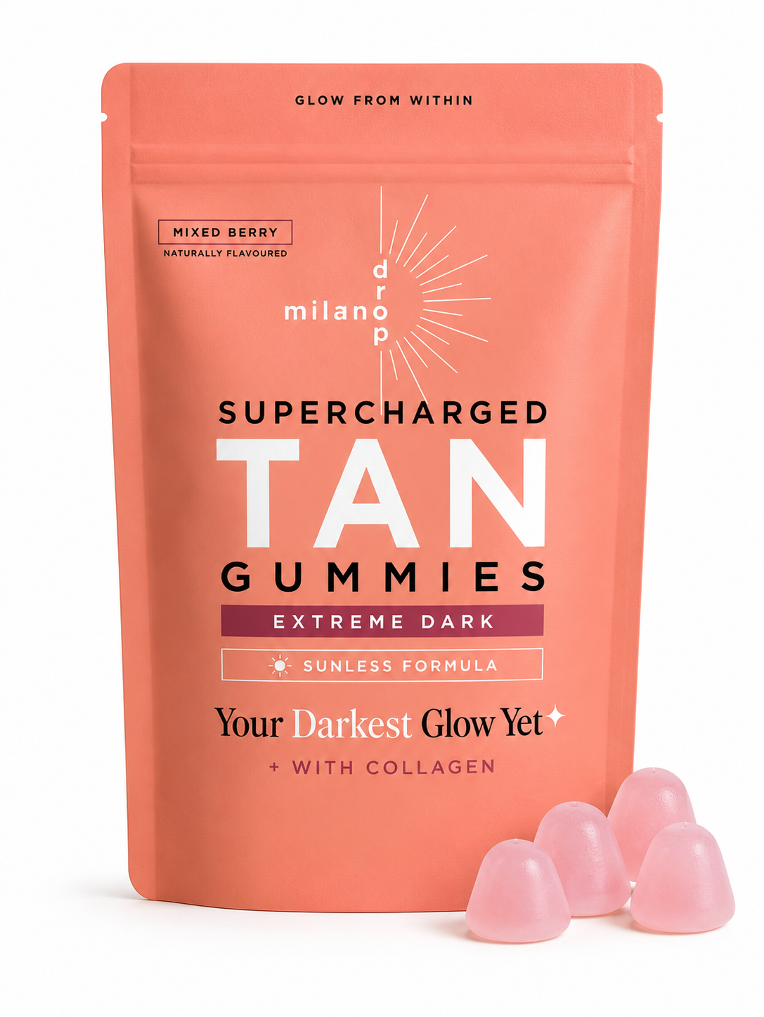 Ultra Dark Tanning Gummies (NEW! LIMITED STOCK PREORDER ETA 25 JUNE)